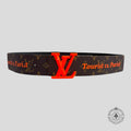 Louis Vuitton Pyramide Cities Chicago Exclusive Reversible Belt