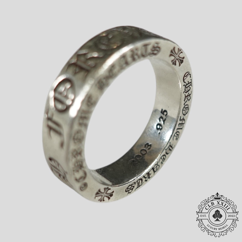Chrome Hearts CH Forever Ring in Silver