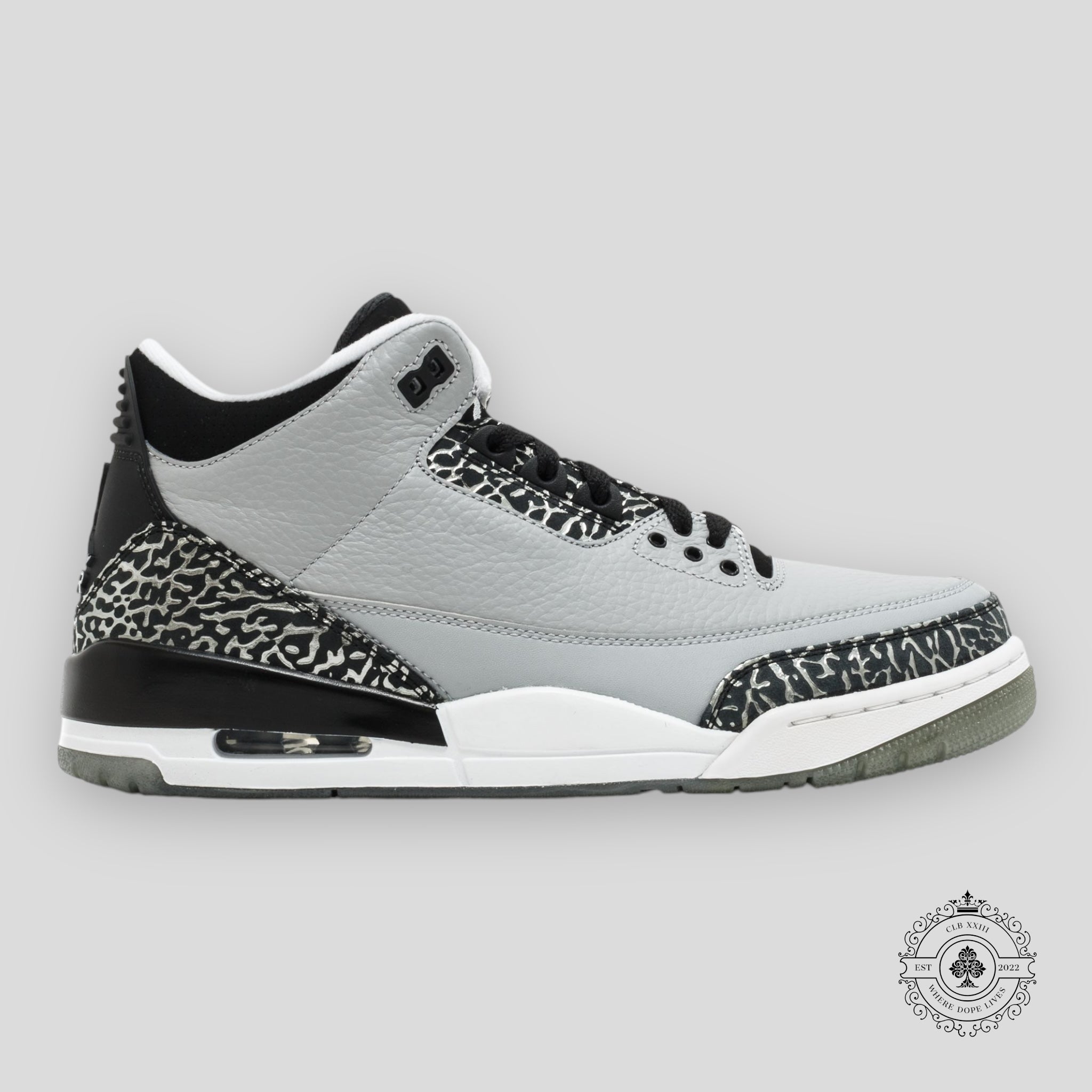Air Jordan 3 Retro Wolf Grey
