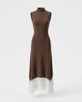 Divine Lace Patchwork Maxi Dress