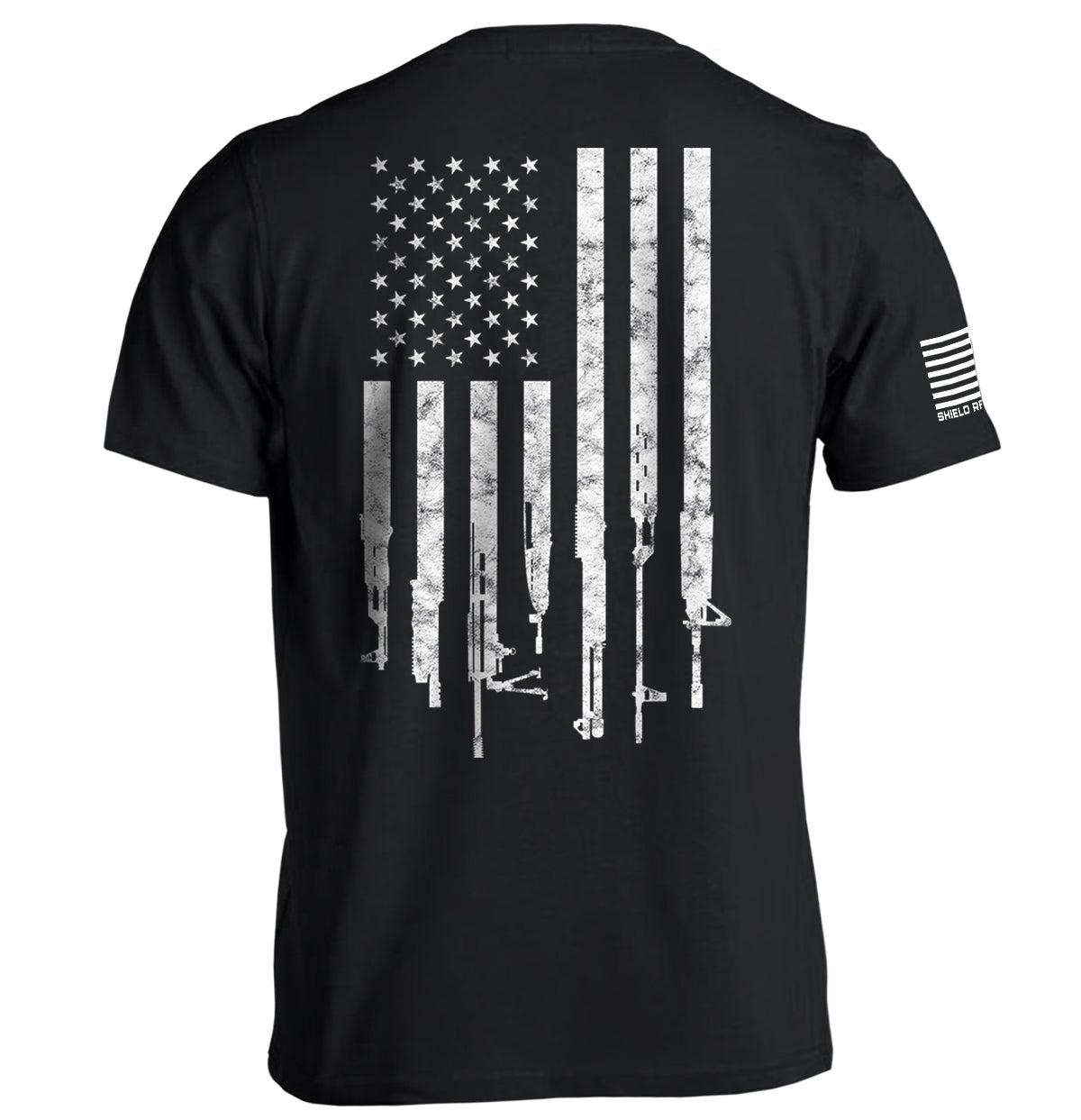 Firearm Flag Graphic Tee & Hoodie
