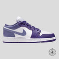 Air Jordan 1 Low Court Purple White Dusty Amethyst GS