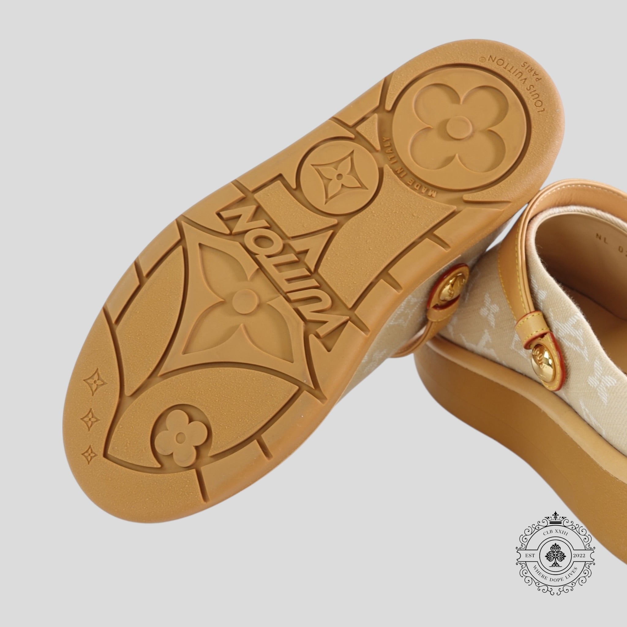 Louis Vuitton Aspen Platform Clogs