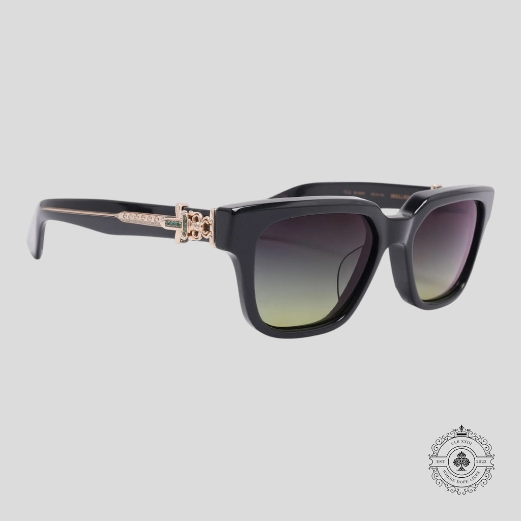 Chrome Hearts Emerald Vagillionaire II Sunglasses