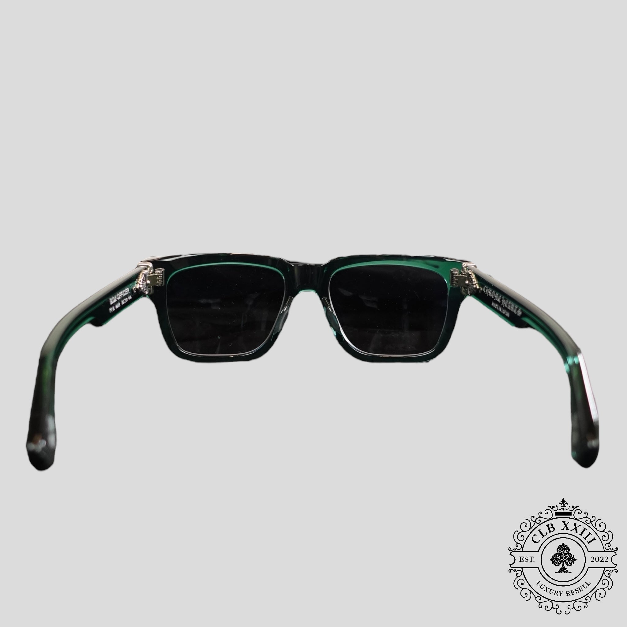 Chrome Hearts Box Officer Sunglasses in Marine