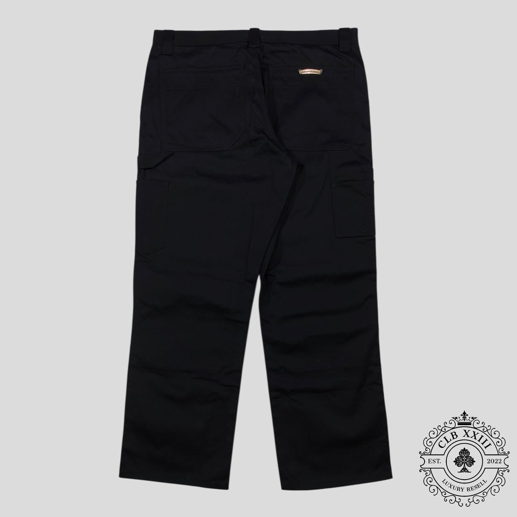 Chrome Hearts Double Knee Chino Pants in Black