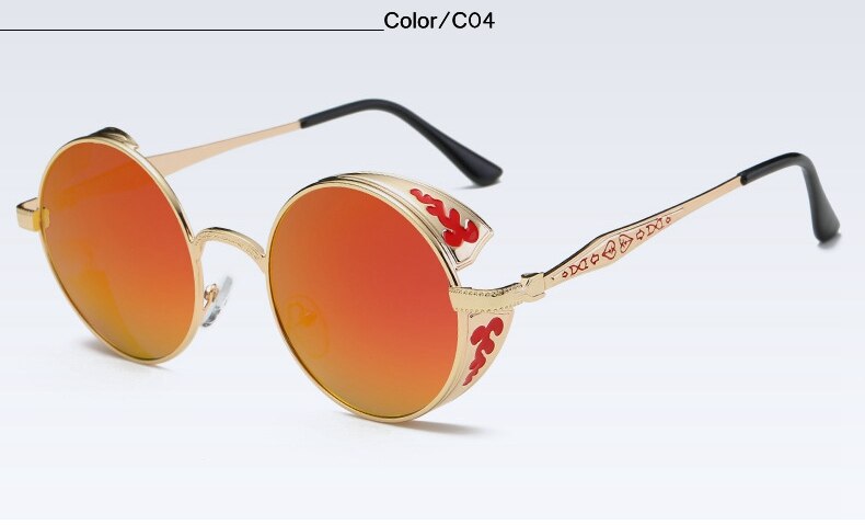 Fashion Polarized Steampunk Sunglasses