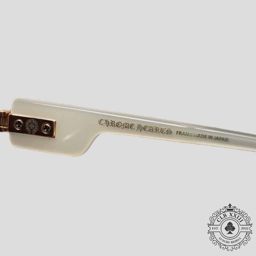 Chrome Hearts Kink Sunglasses in Pearl