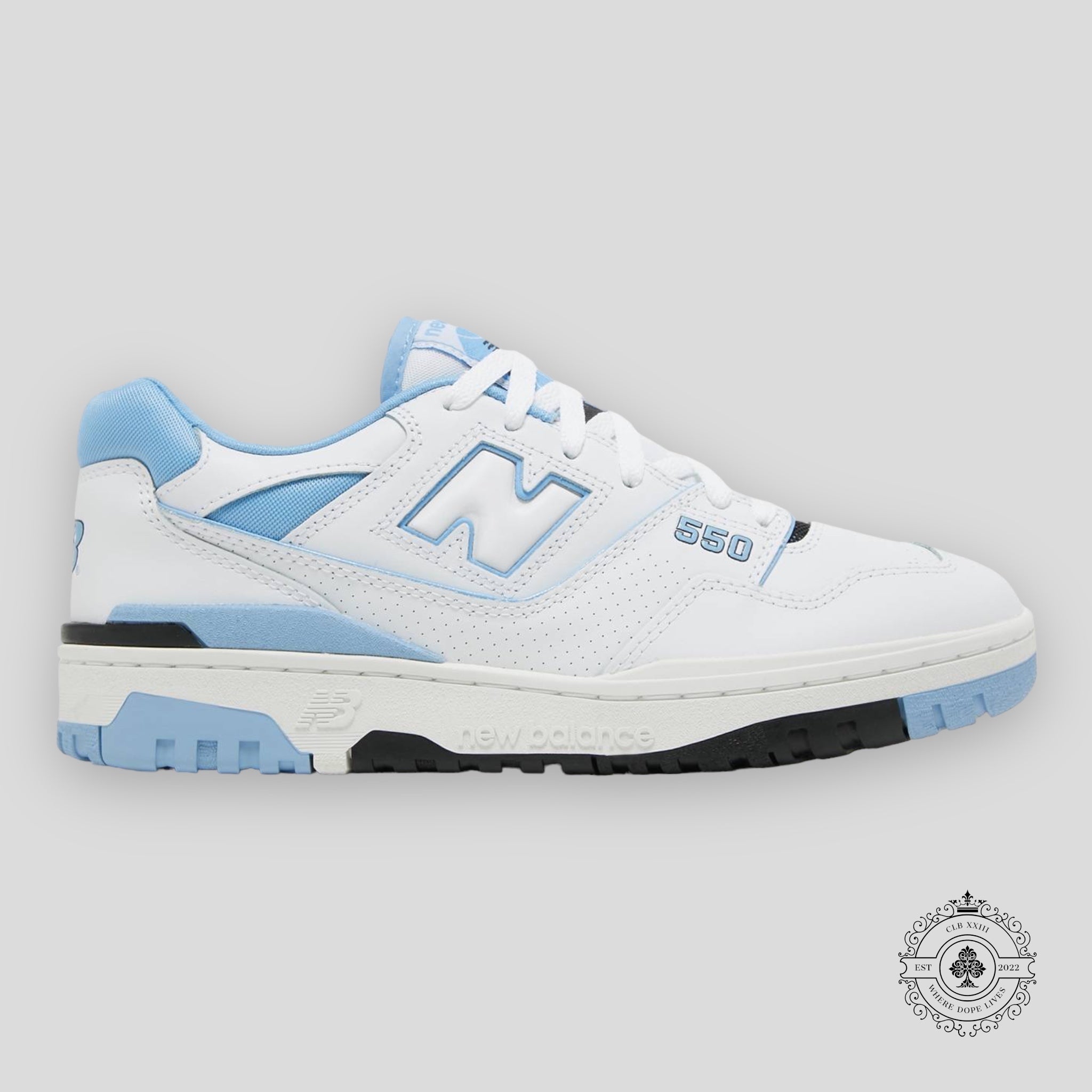 New Balance 550 Carolina Blue