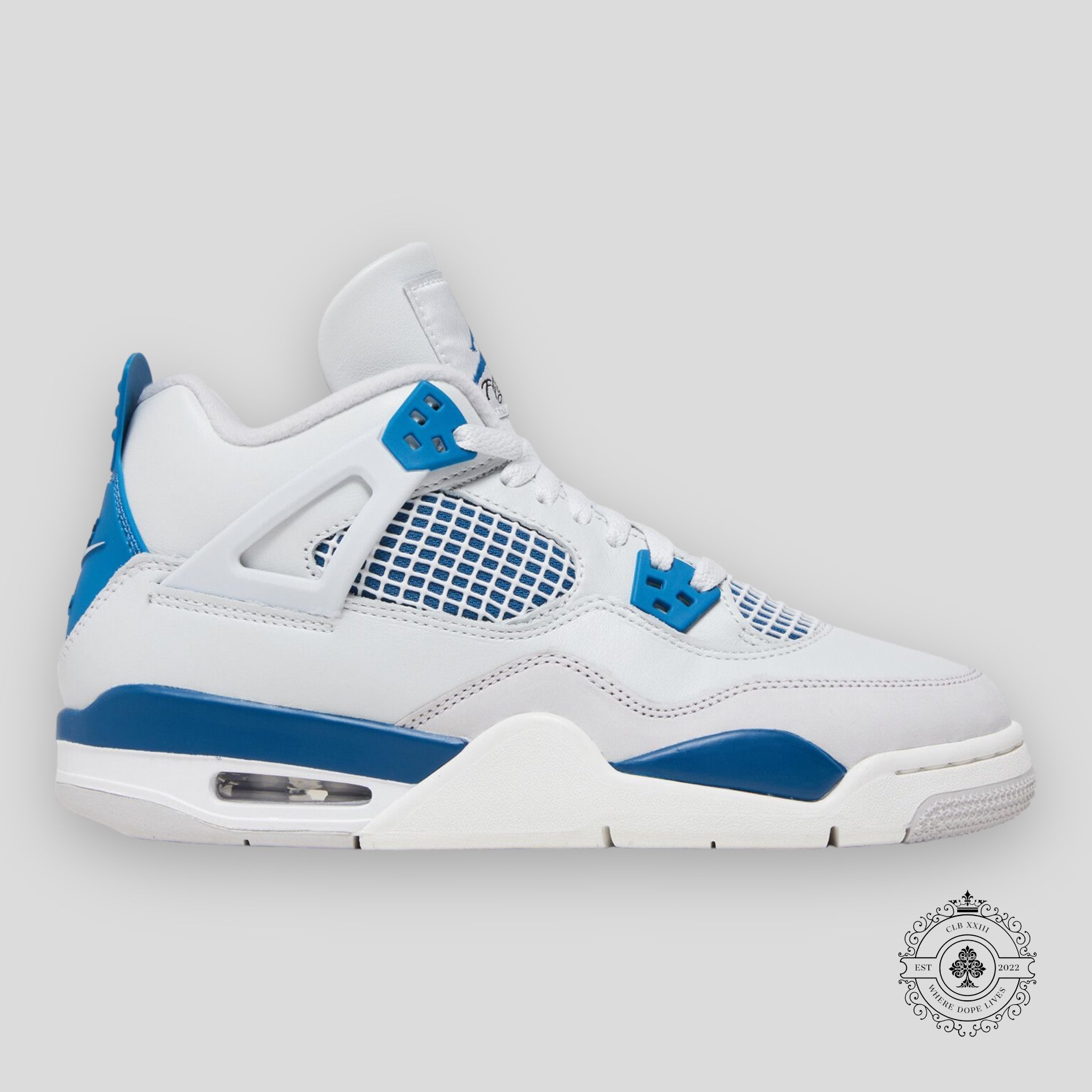 Air Jordan 4 Retro Military Blue GS