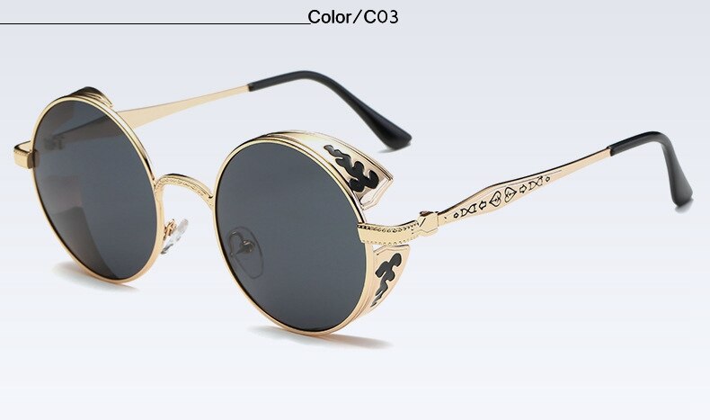 Fashion Polarized Steampunk Sunglasses