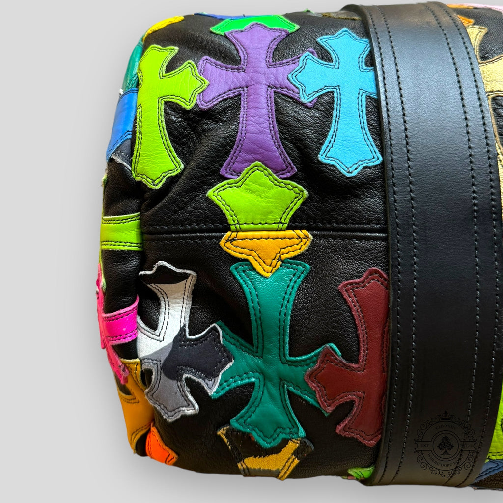 Chrome Hearts Multi-Color Cross Patch Mini Duffle