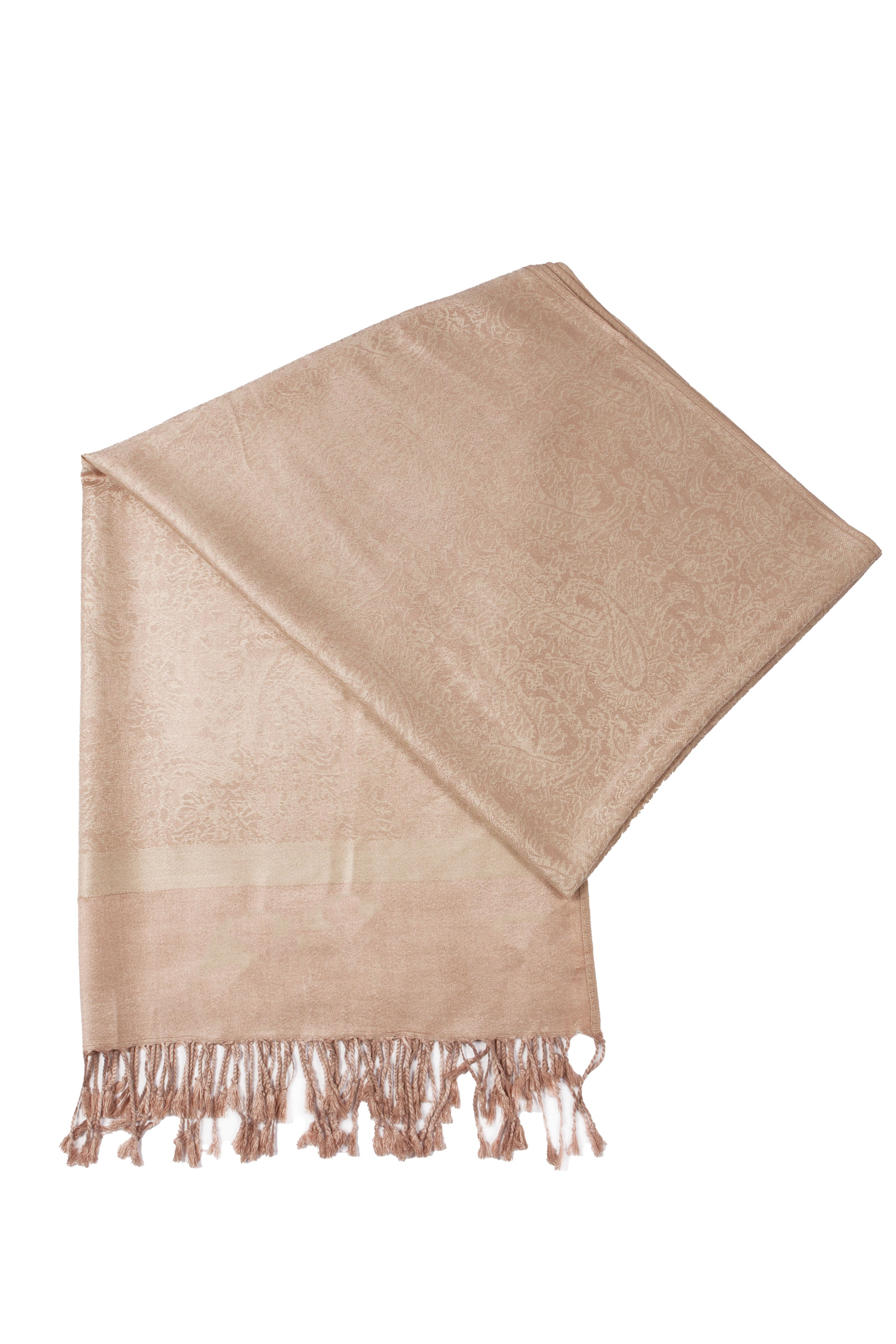 Sakkas 70" x 28" Paisley Self-Design Pashmina Shawl / Wrap / Stole