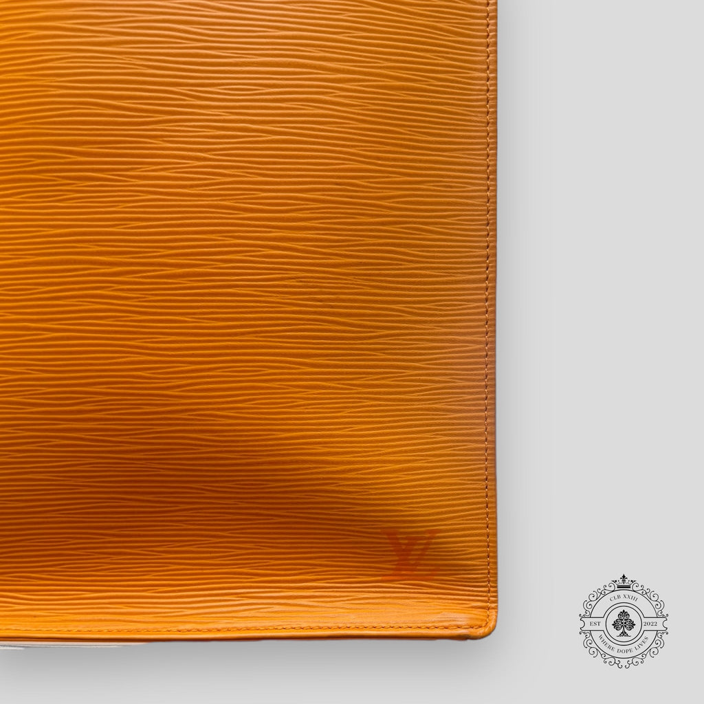 Louis Vuitton Epi Sac Plat PM Orange