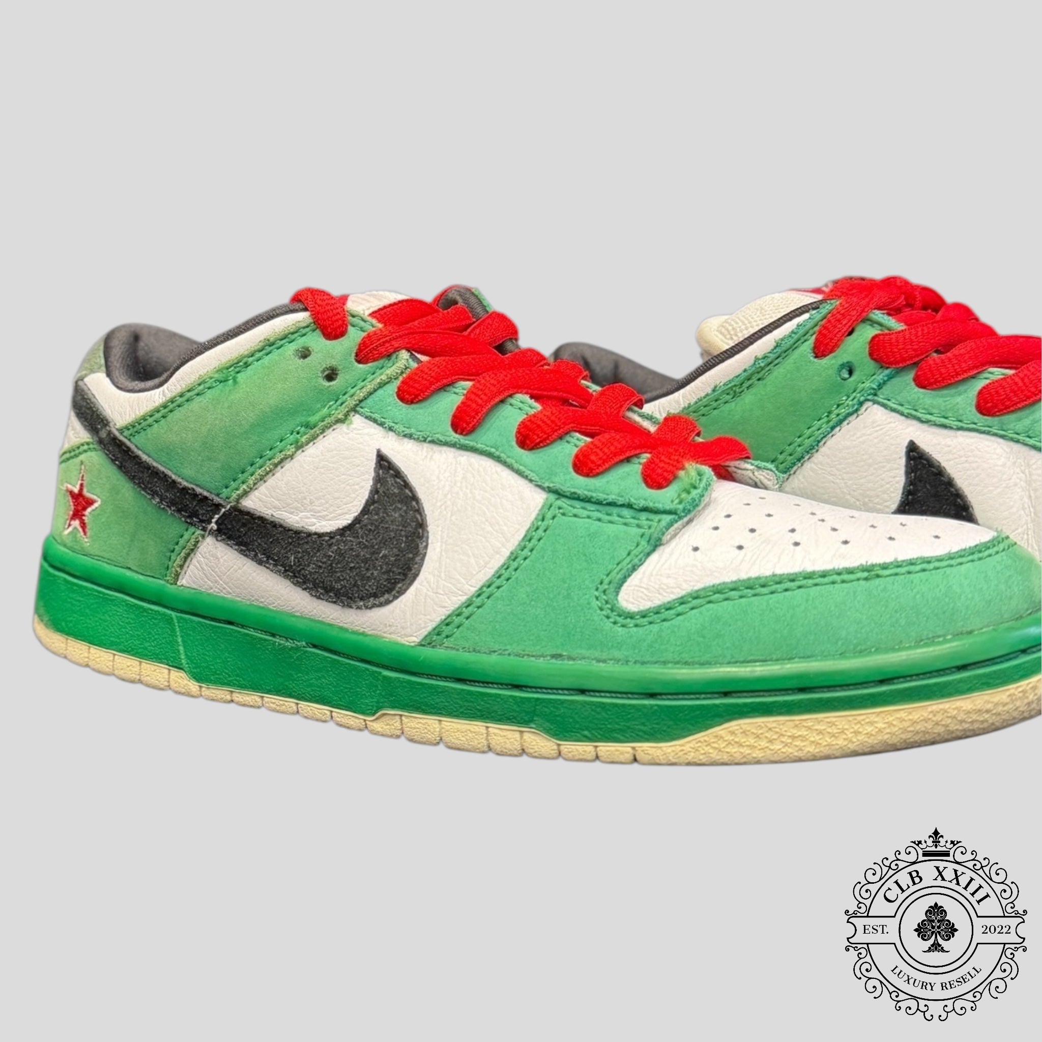 Nike SB Dunk Low Preowned Heineken