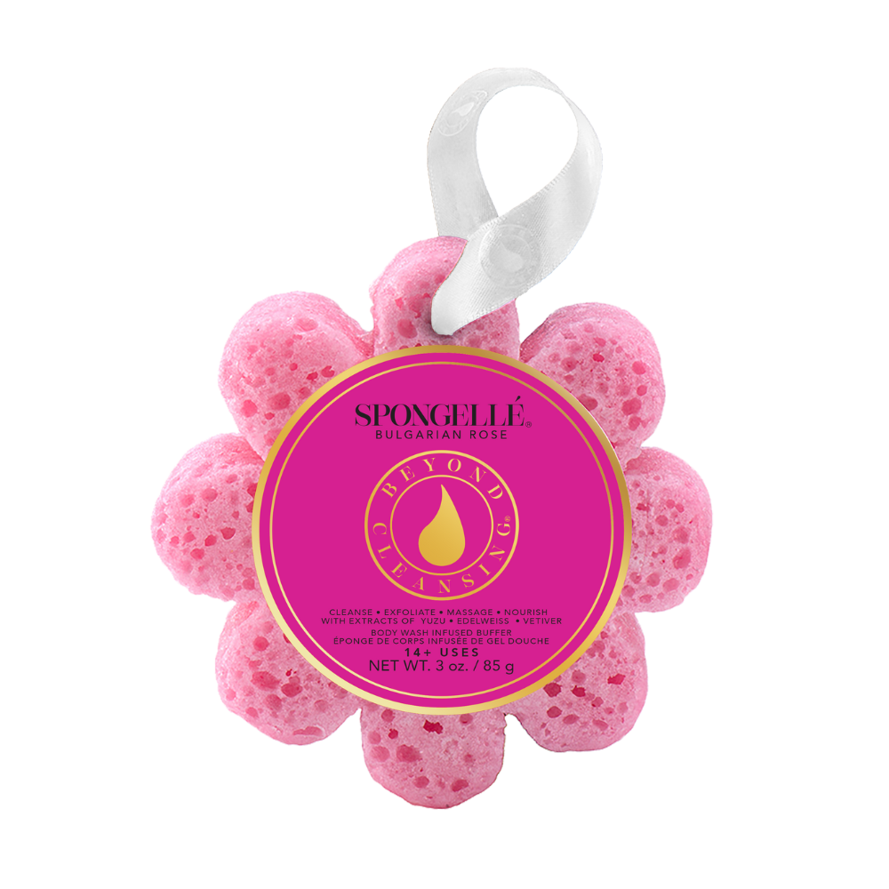 Bulgarian Rose Wild Flower, Pedi Buffer, and Body Wash Refill Set