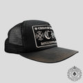 Chrome Hearts Hollywood CH Patch Trucker Hat in Black - Preowned