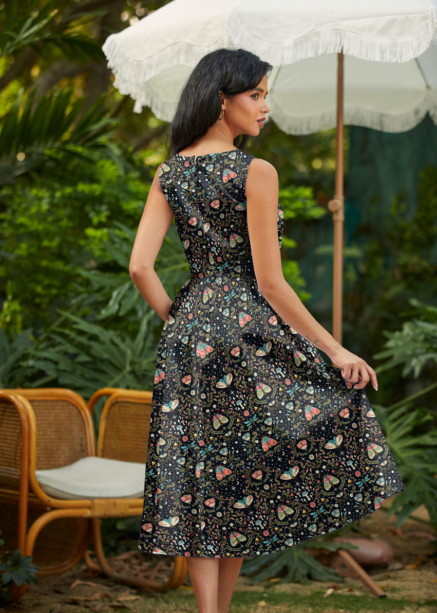 Midnight Midi Dress
