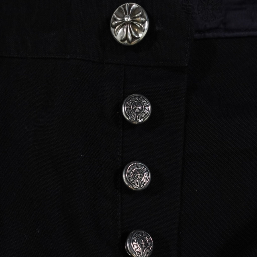 Chrome Hearts Double Knee Carpenter Pants in Black