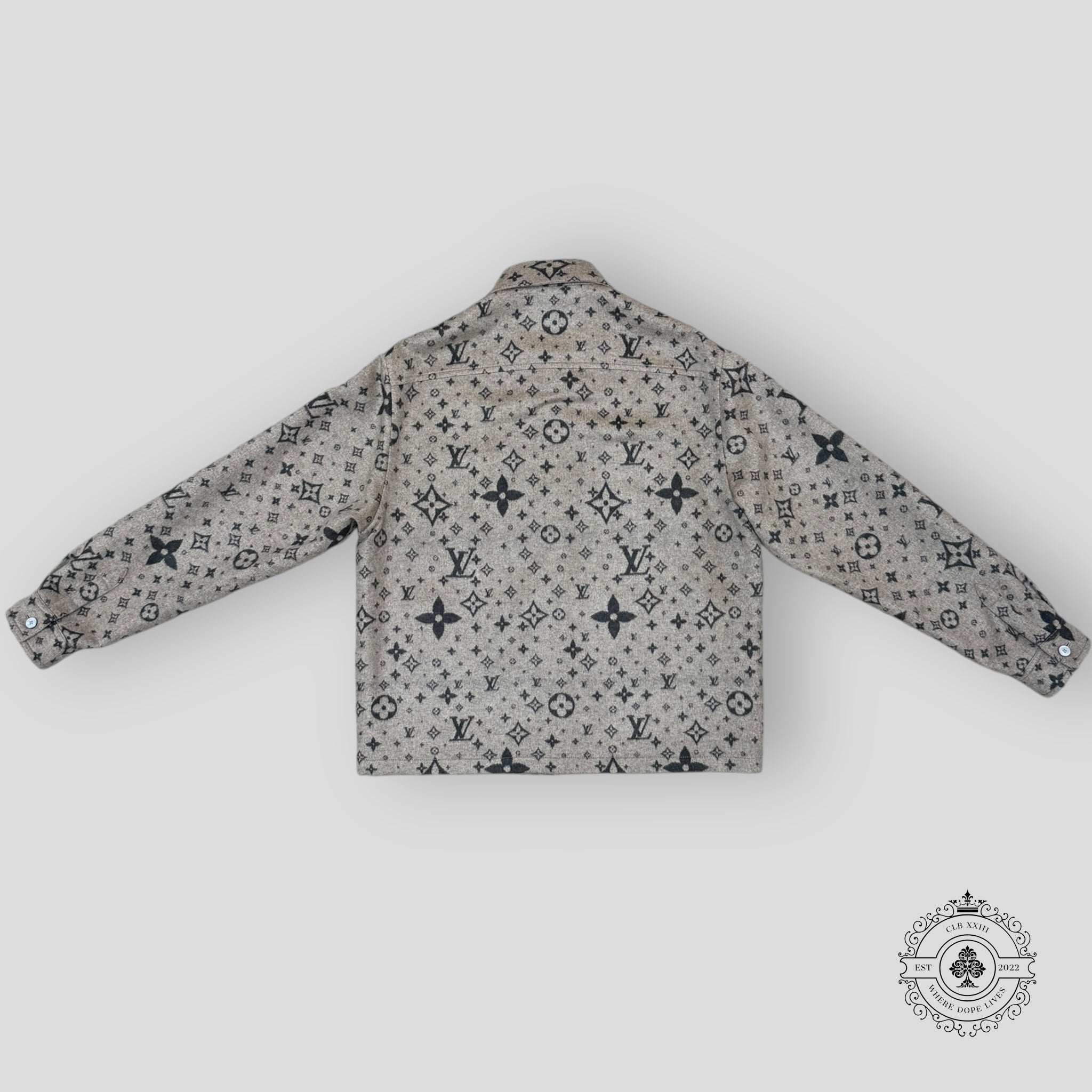 Louis Vuitton Monogram Cashmere Blend Overshirt