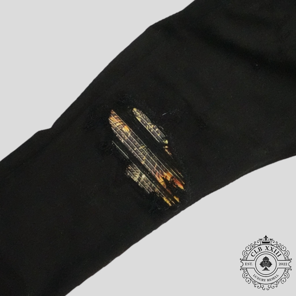 Amiri Aloha Patch Jeans in Black
