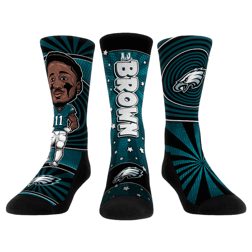 AJ Brown - Philadelphia Eagles - Bobblehead 3-Pack