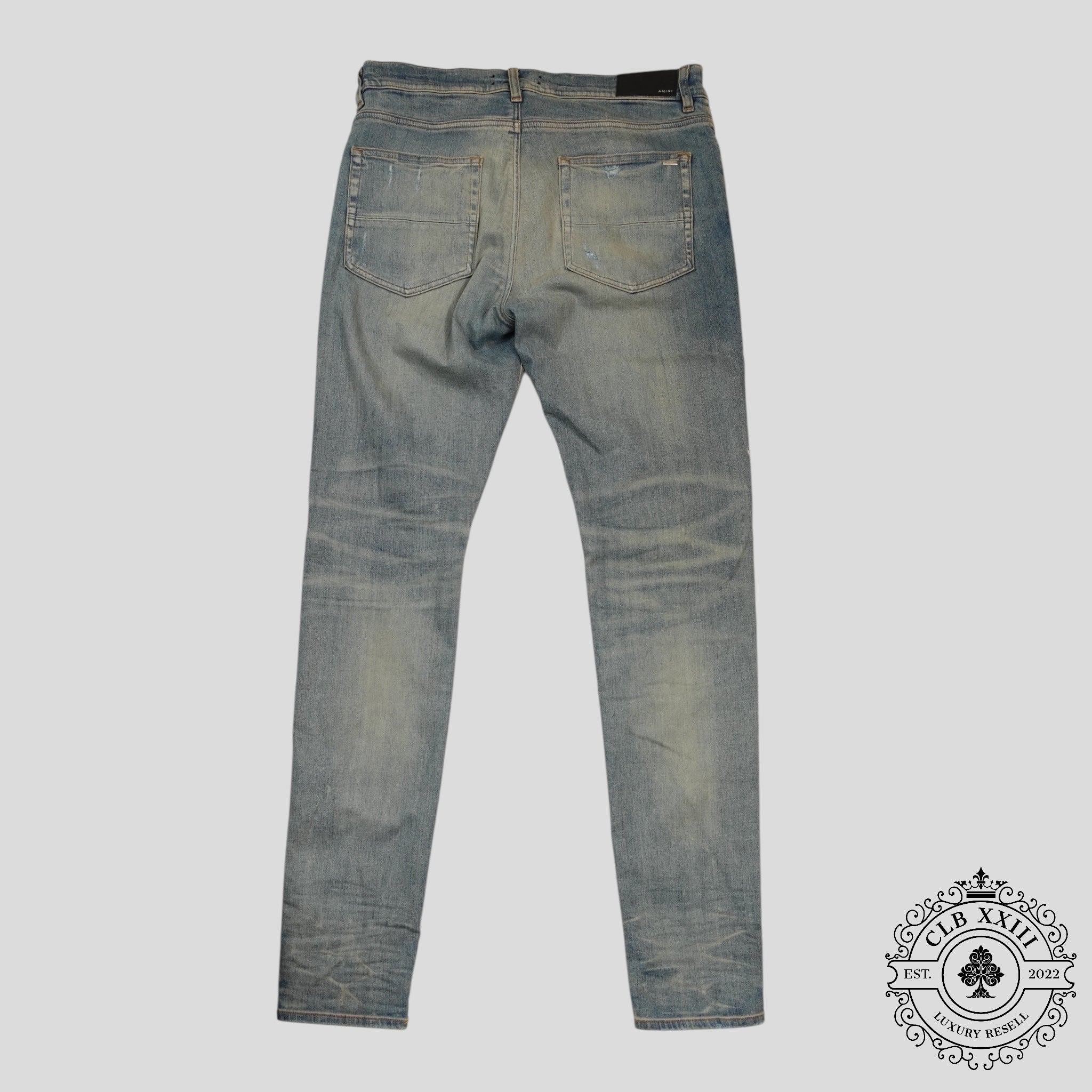 Amiri Cupid Jeans in Clay Indigo