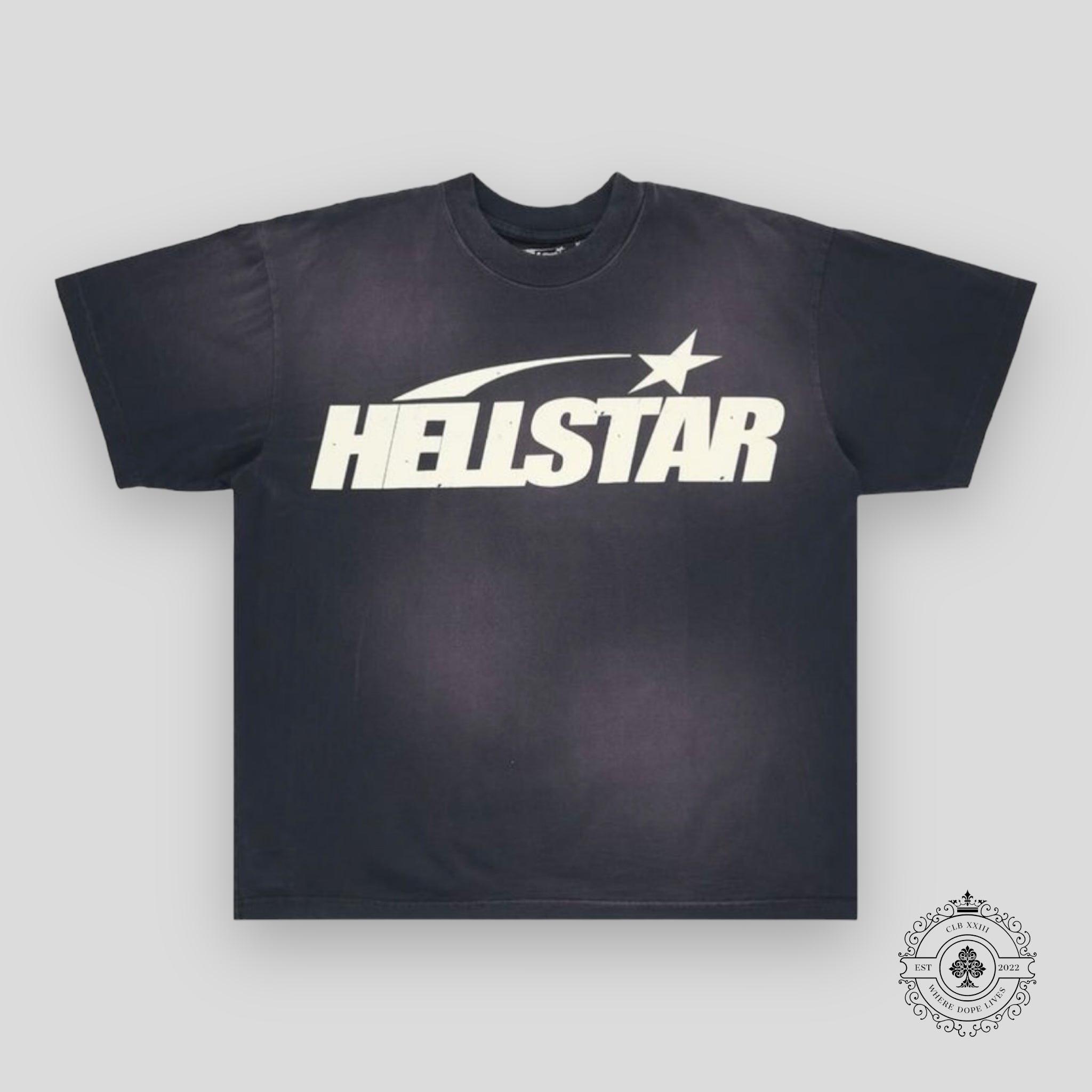 Hellstar Classic Logo Tee in Black