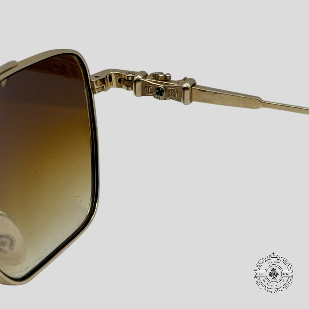 Chrome Hearts Magnum II Sunglasses in Gold