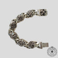 Chrome Hearts Multi Link Bracelet in Silver