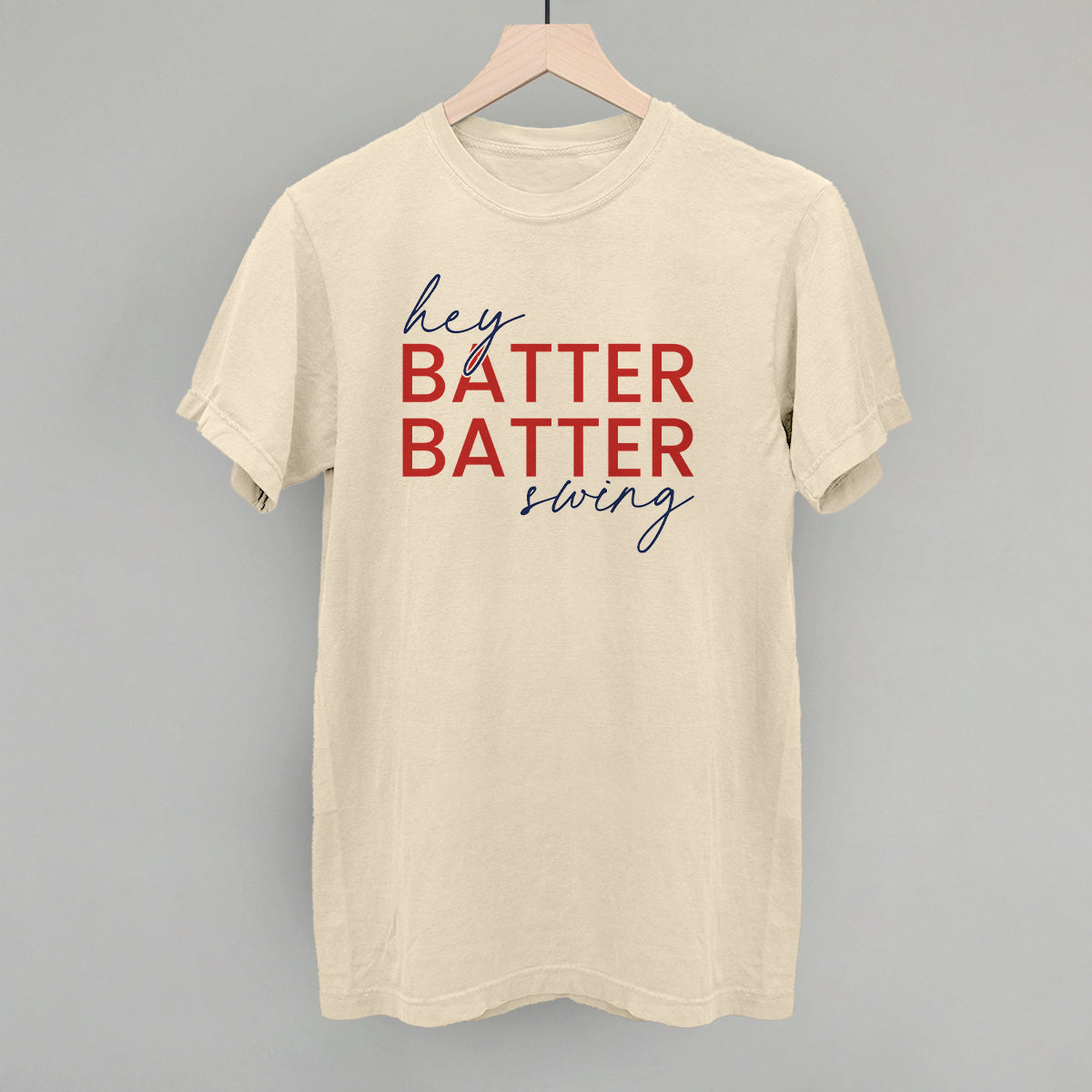 Hey Batter Batter Swing (Red + Navy)