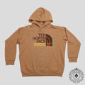 Gucci x the North Face Pullover Hoodie in Brown