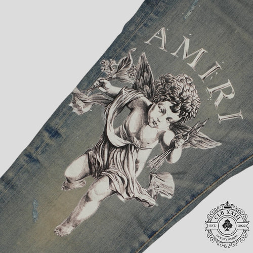 Amiri Cupid Jeans in Clay Indigo
