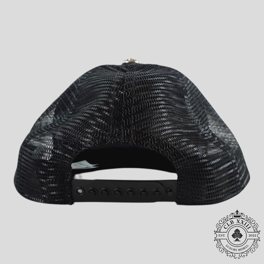 Chrome Hearts Las Vegas CH Patch Trucker Hat in Black