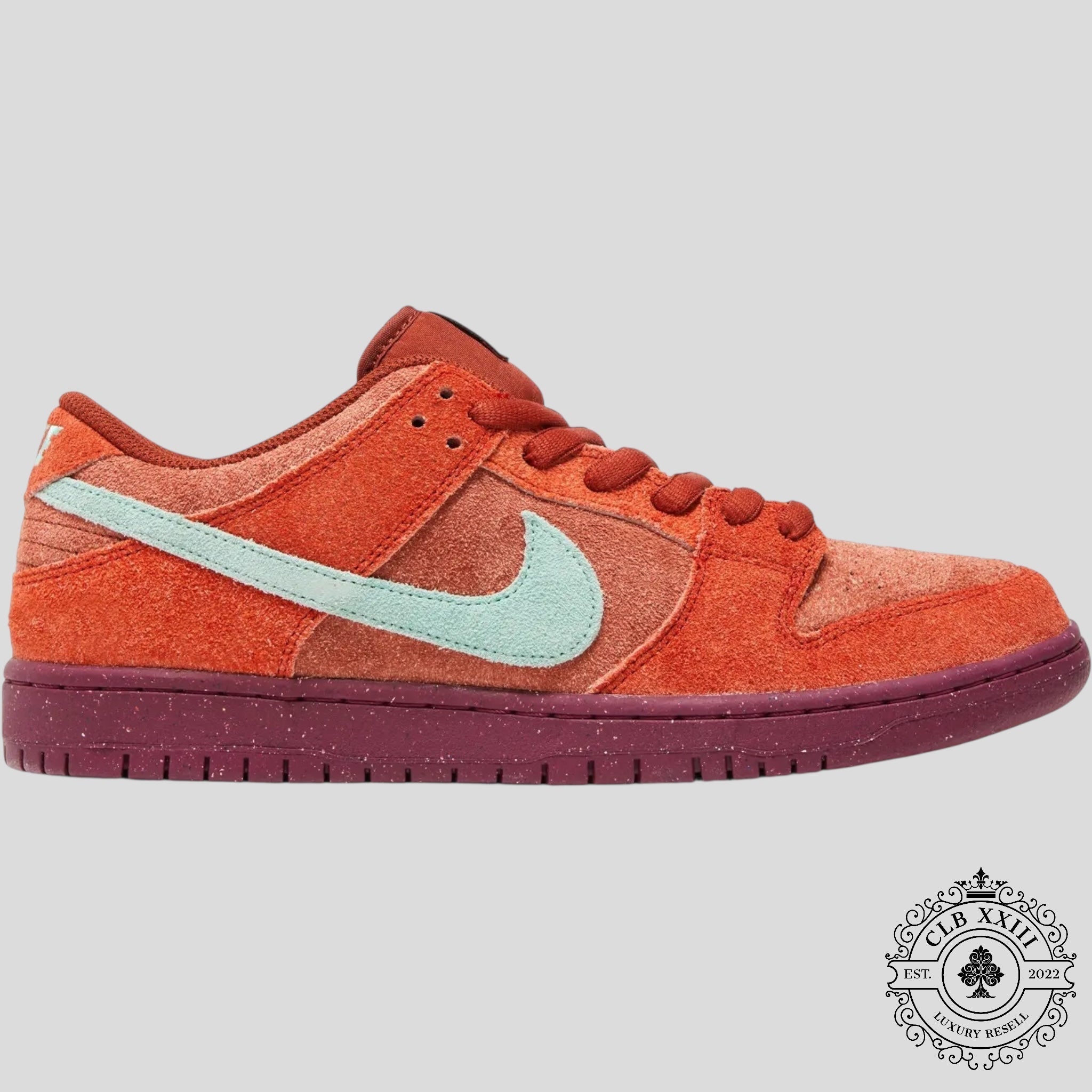 Nike SB Dunk Low Mystic Red Rosewood