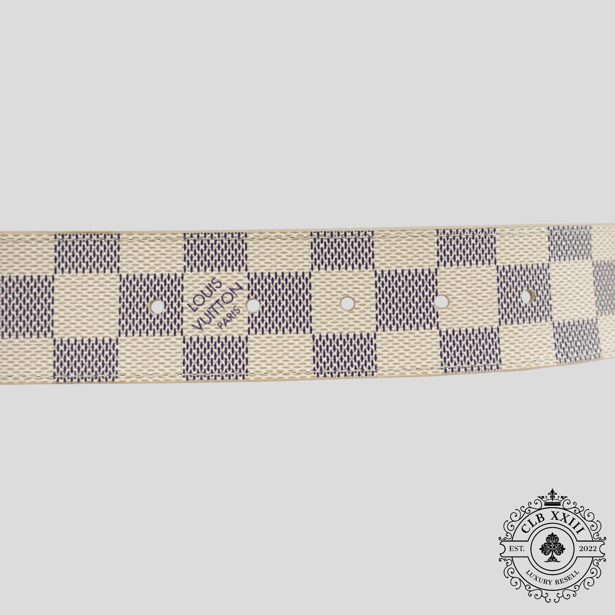 Louis Vuitton Damier Print Belt