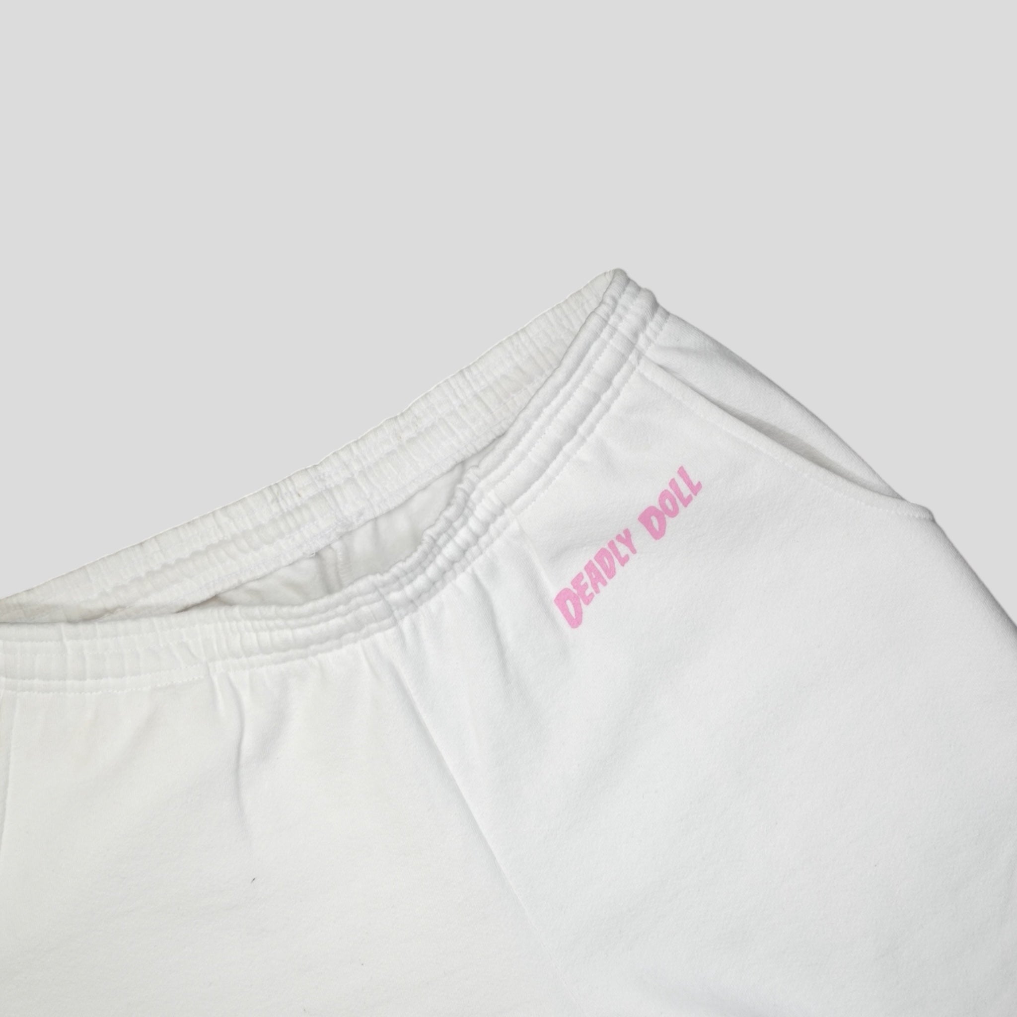 Chrome Hearts Deadly Doll Sweatpants in White