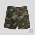 Chrome Hearts Cross Patch Canvas Shorts in Camo