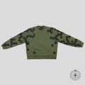 Amiri Chemist Crewneck in Green