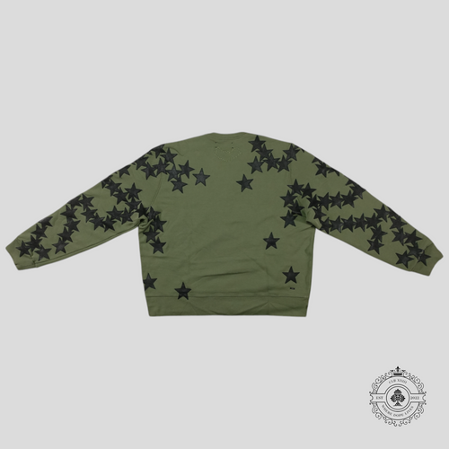 Amiri Chemist Crewneck in Green