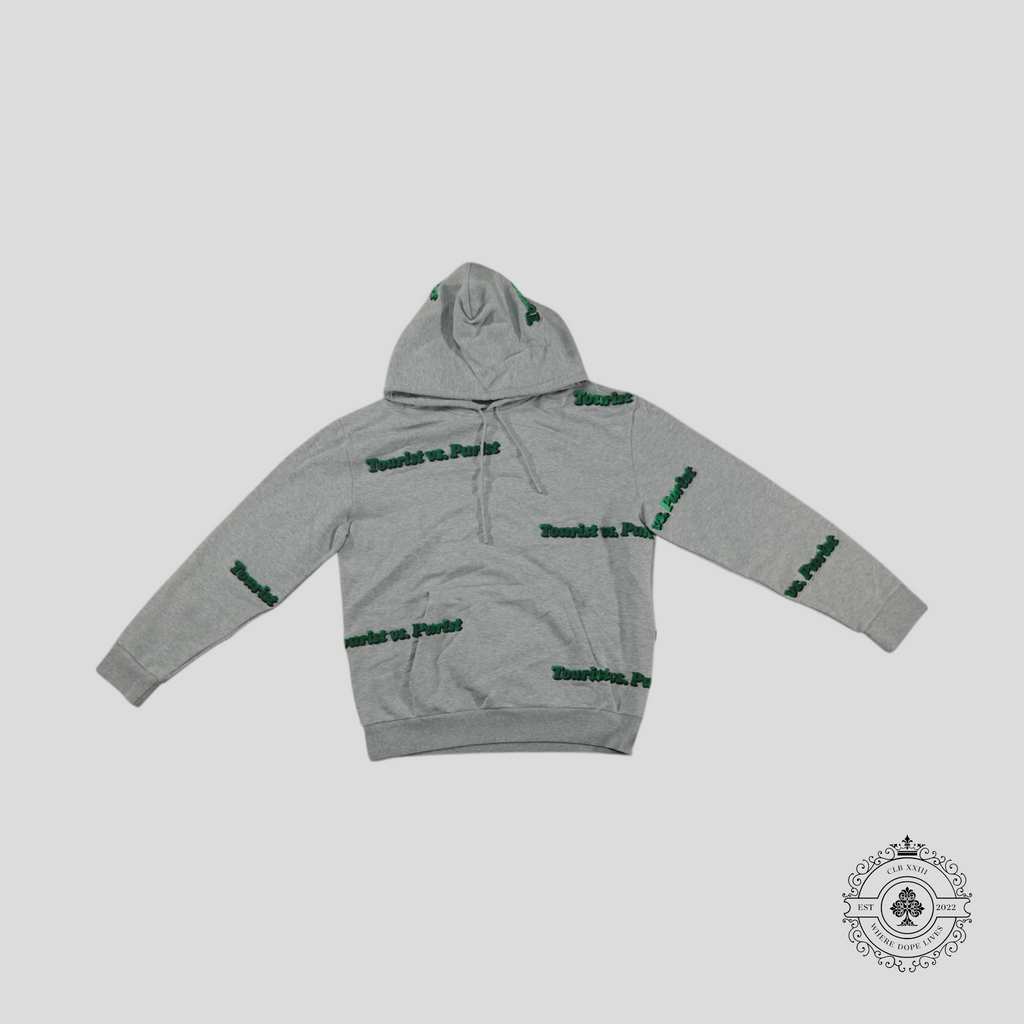 Louis Vuitton Tourist Vs Purist Tuffetage Hoodie in Grey