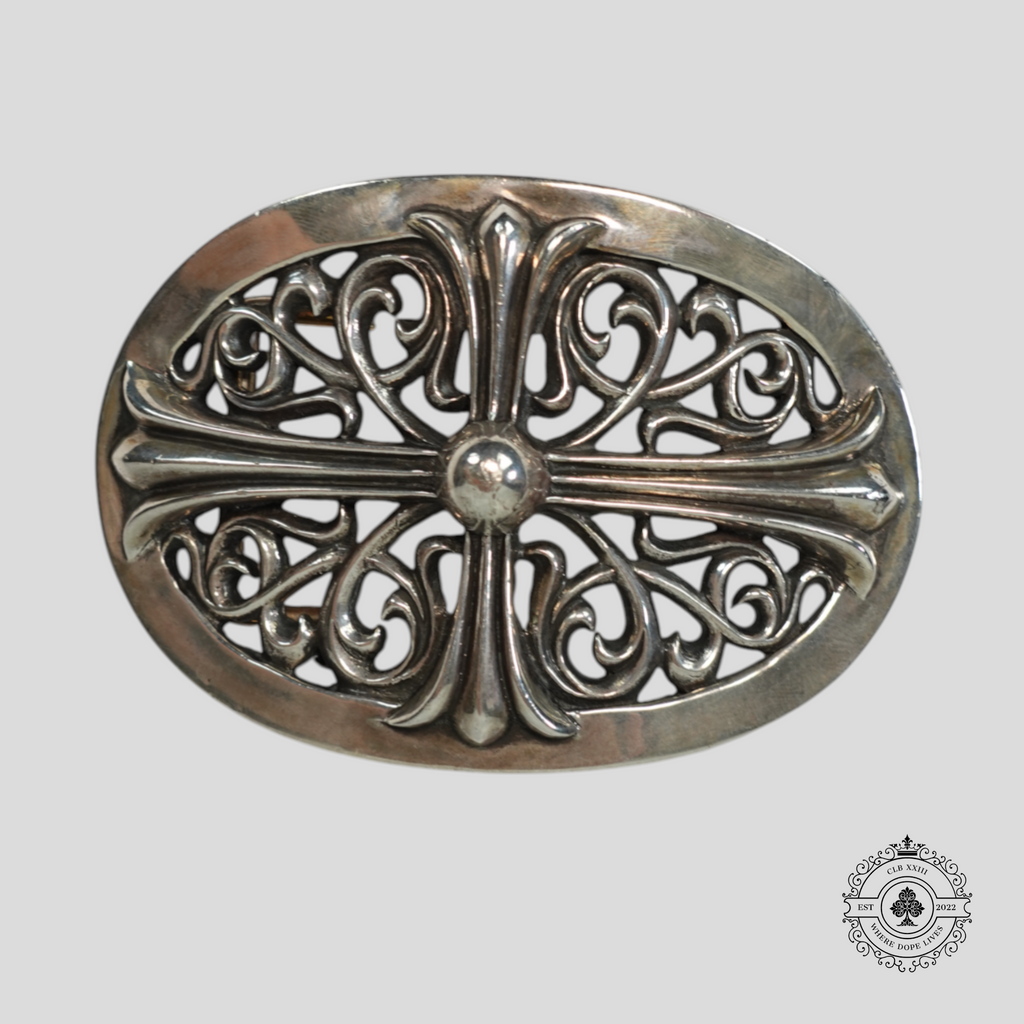 Chrome Hearts Xxl Oval Cross Buckle