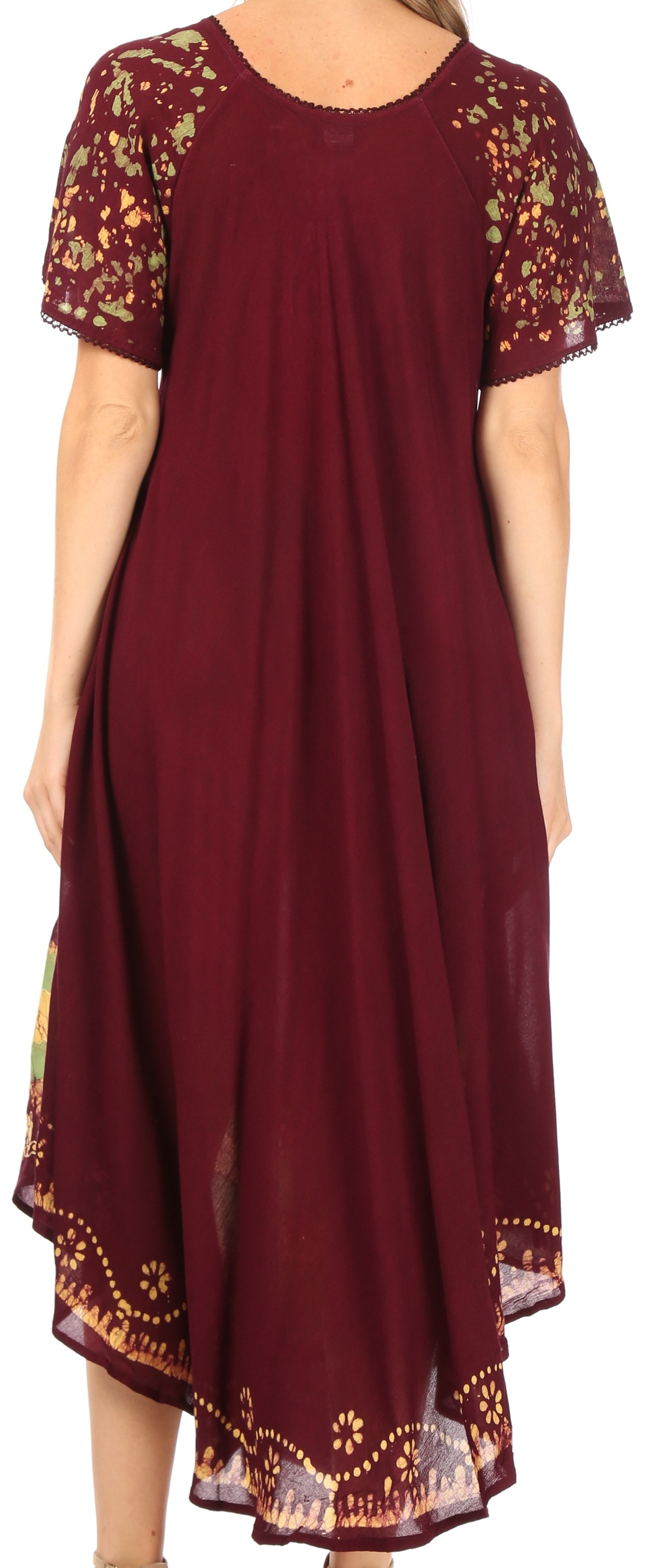Sakkas Sara Batik CaftanTank Dress / Cover Up