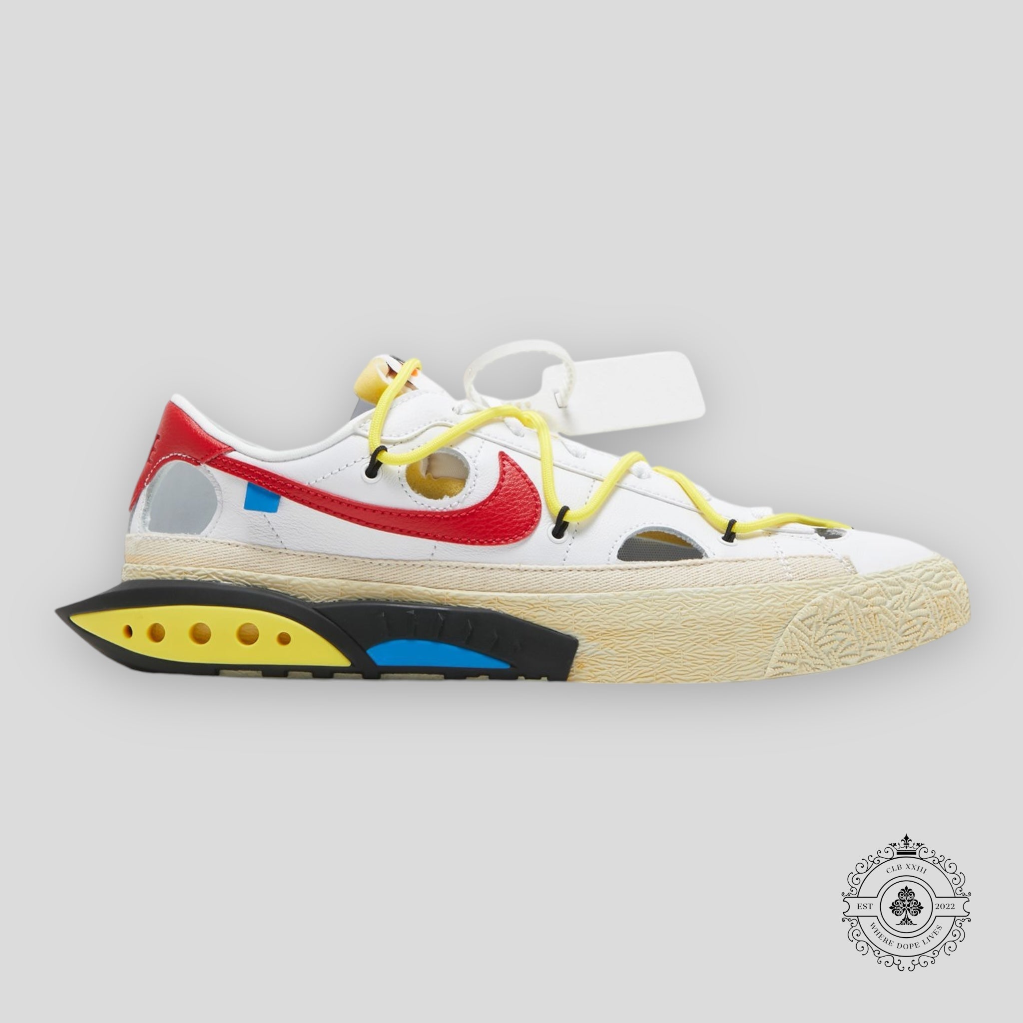 Nike Blazer Low x Off-White University Red