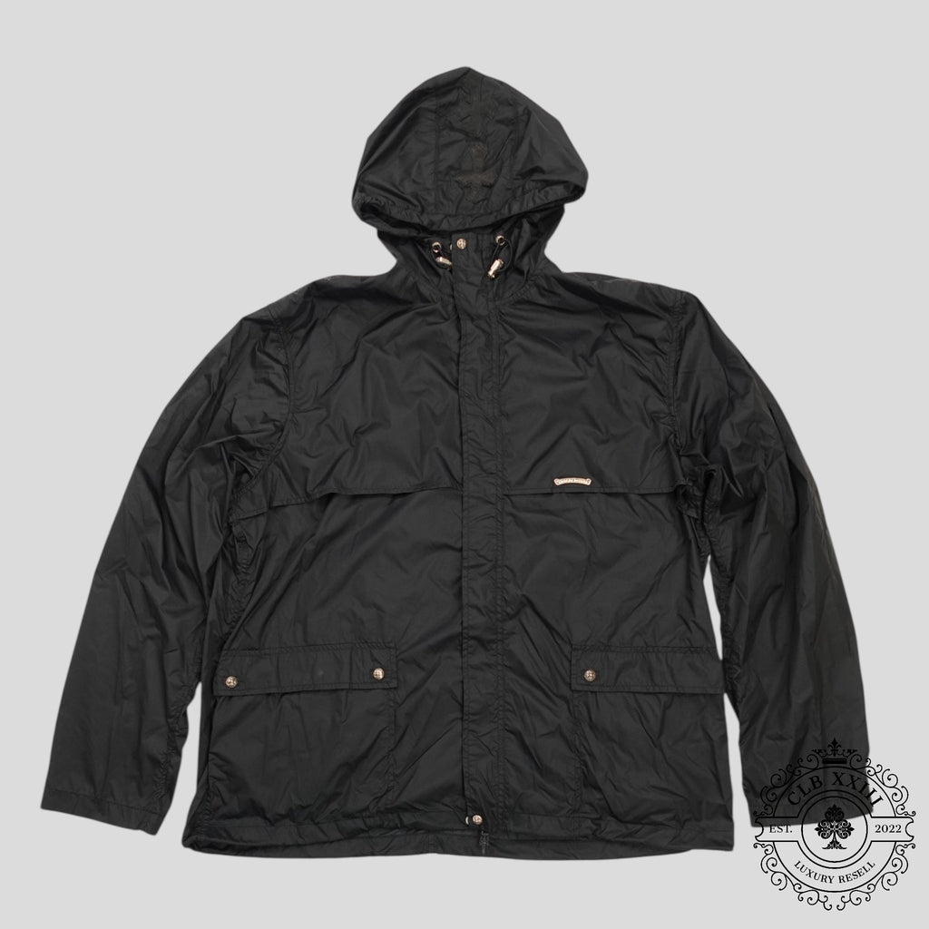 Chrome Hearts Nylon Windbreaker in Black