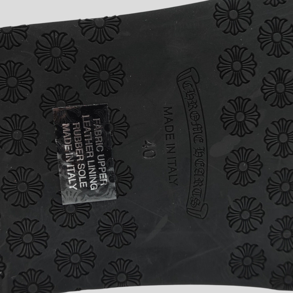 Chrome Hearts Chomper Slippers in Black