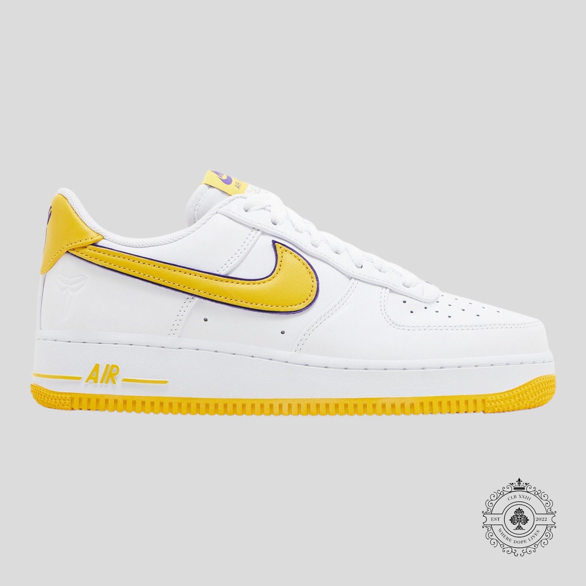 Nike Air Force 1 Low Retro Qs Kobe Bryant Lakers Home