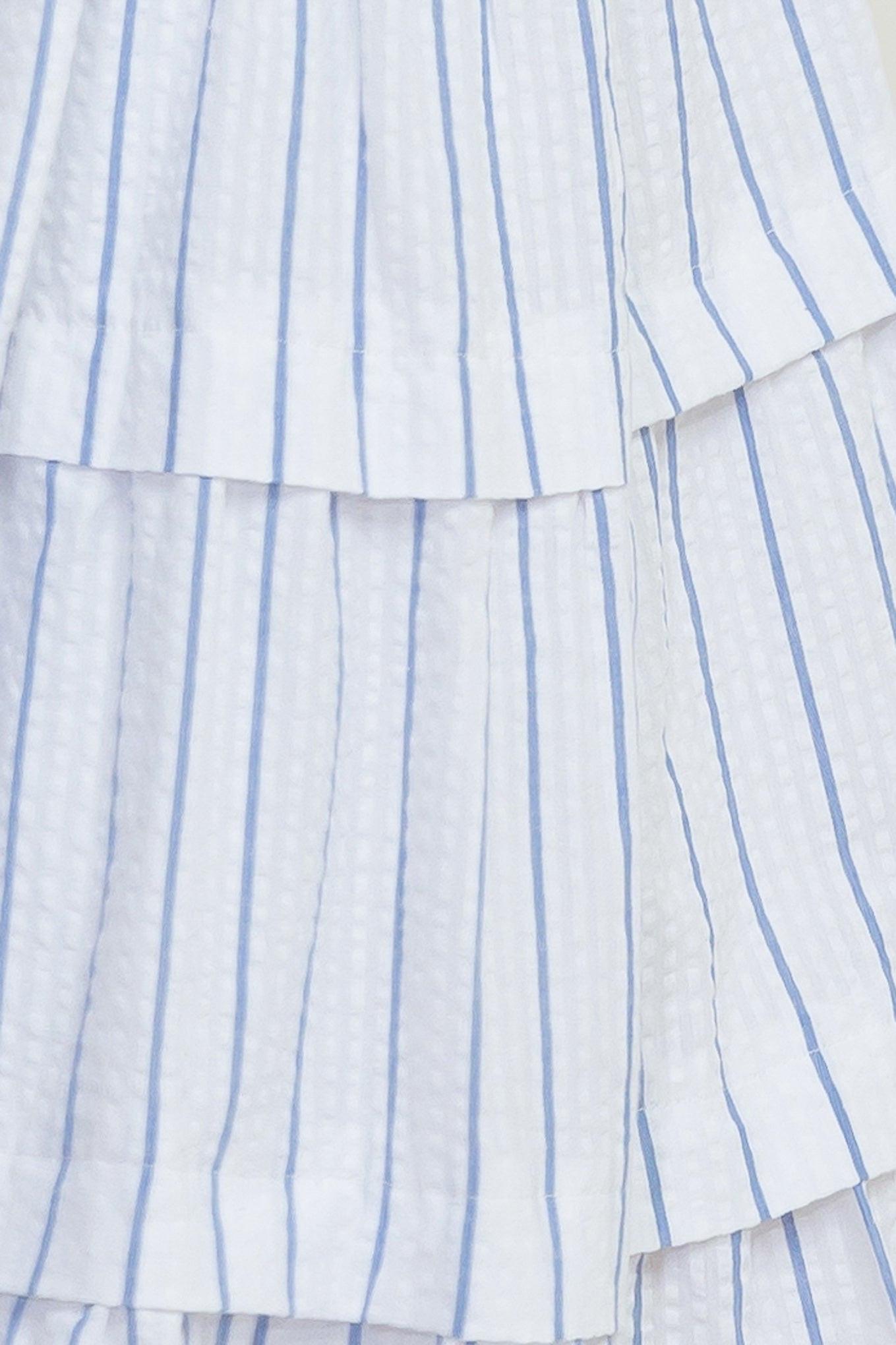 BREEZE NOTE WOVEN MIDI DRESS
