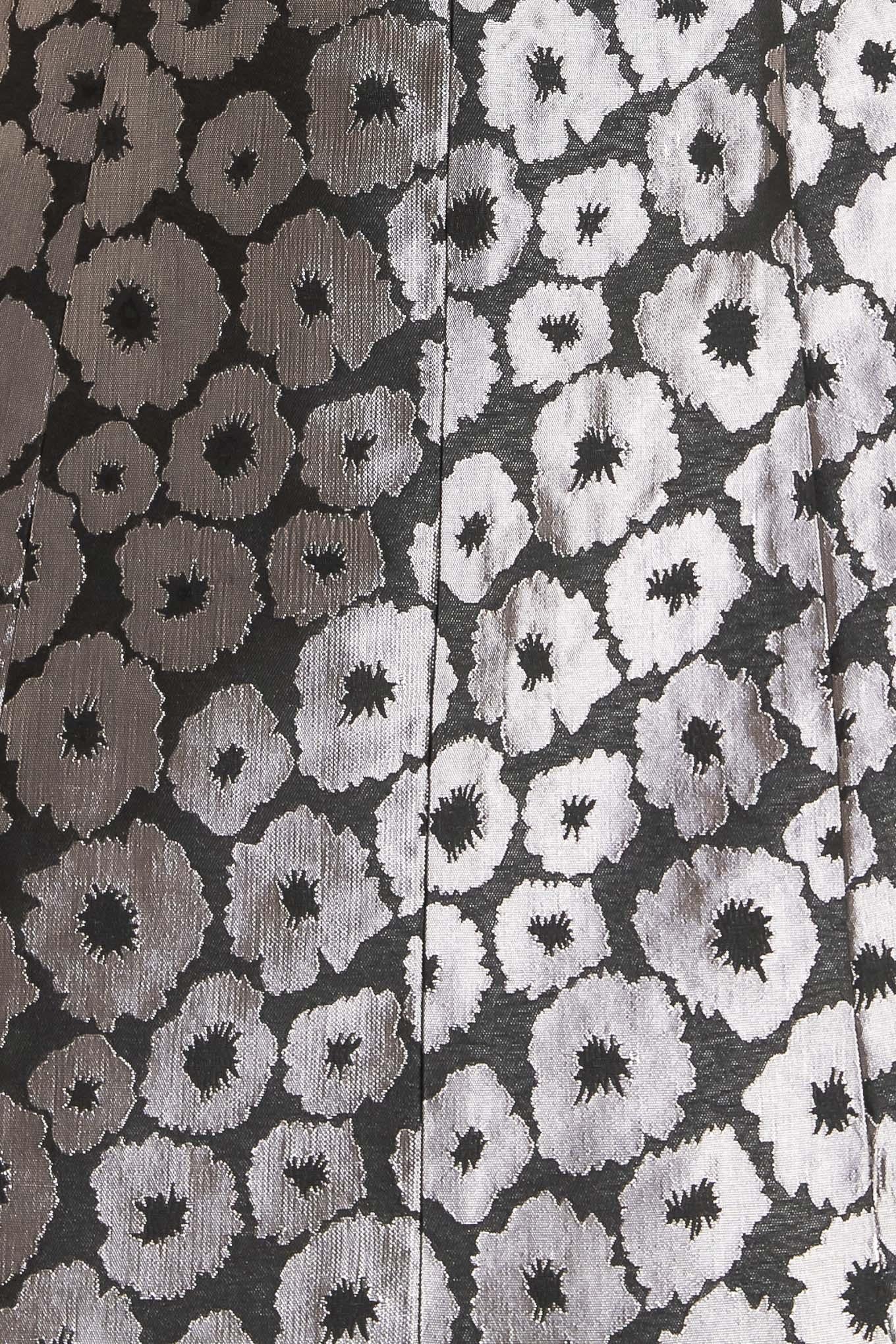 SHINE ON ME WOVEN JACQUARD MINI DRESS