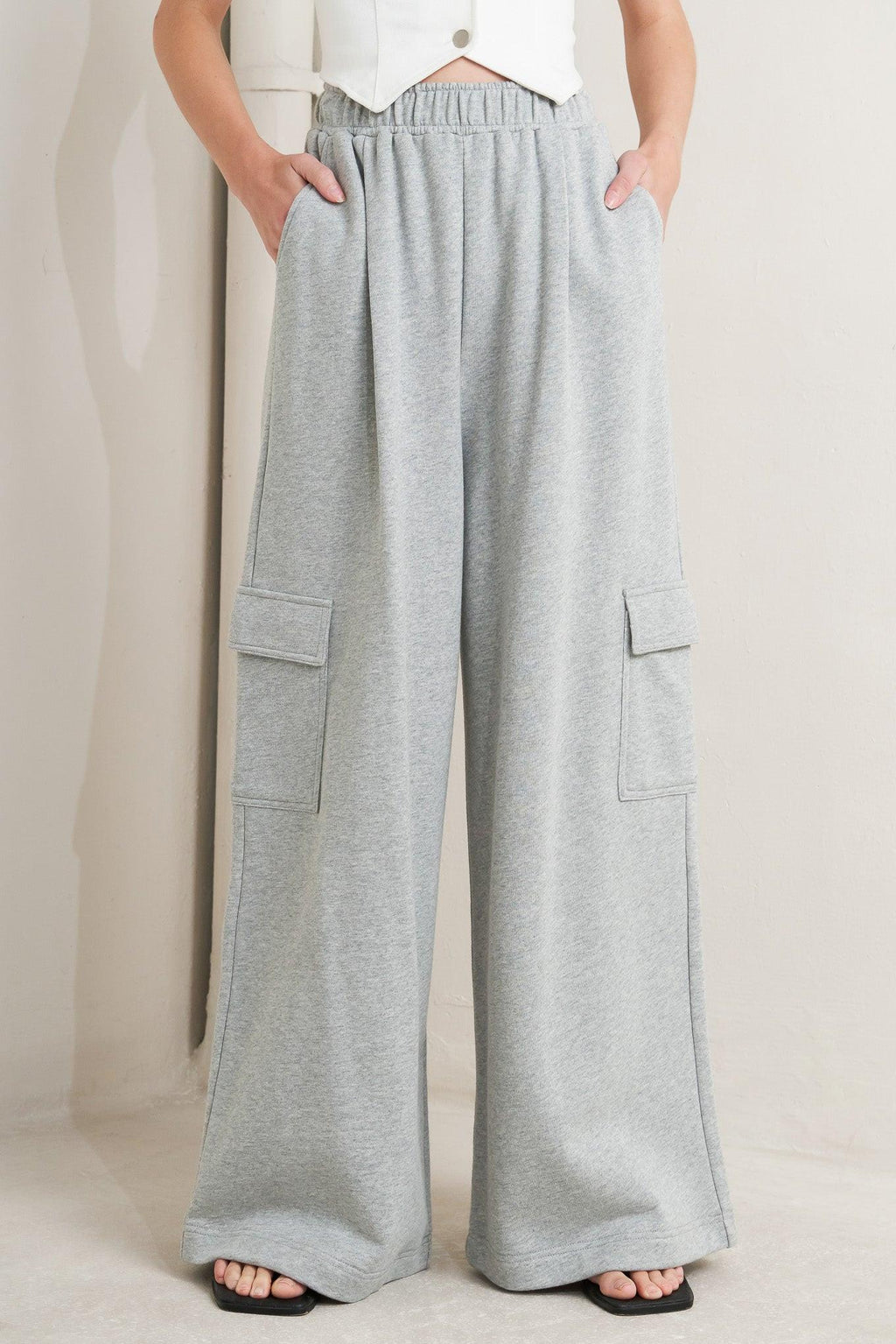 CROSS YOUR MIND KNIT PANTS